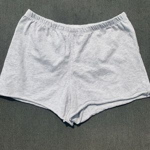 Light Grey Brandy Melville Sweatshorts